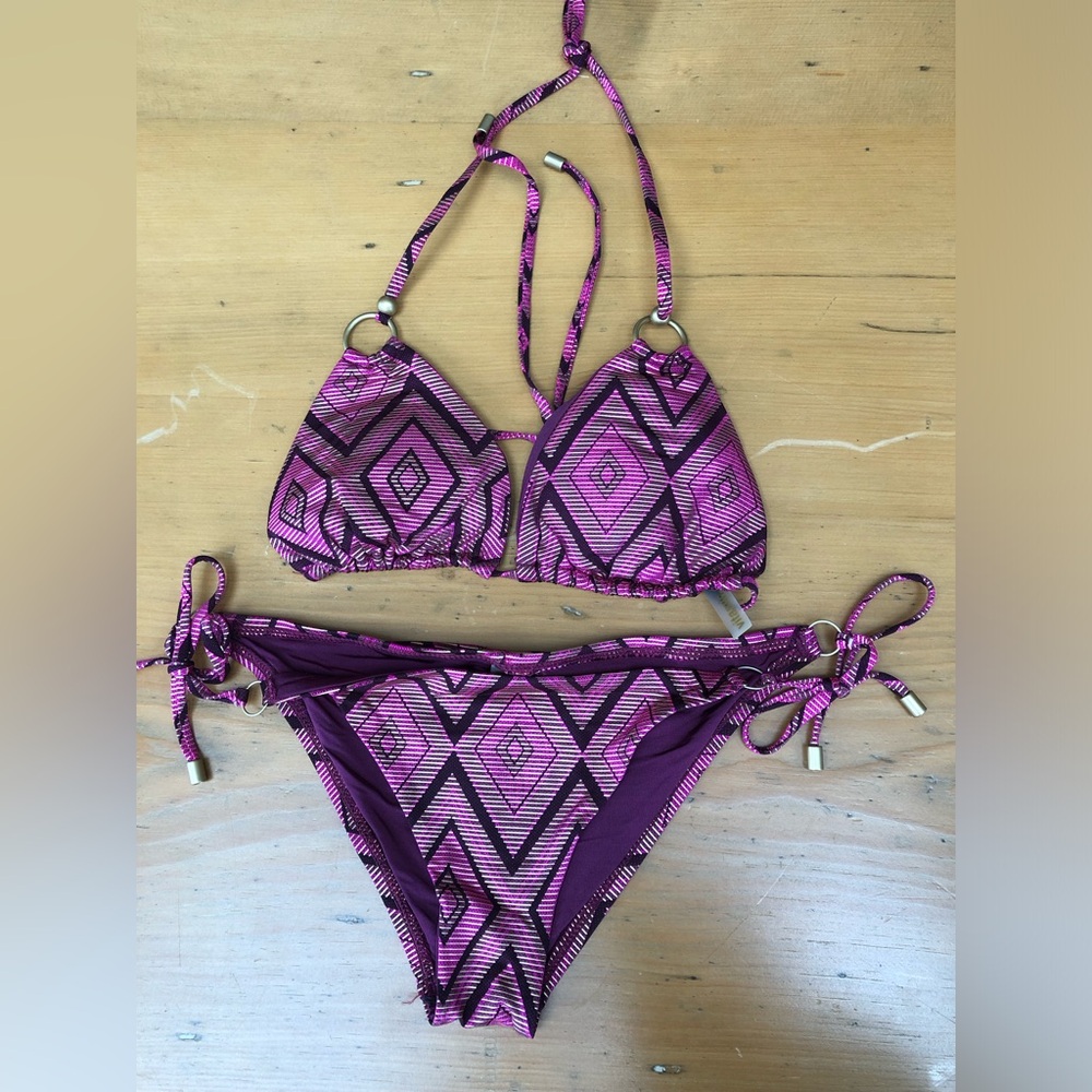Purple Vitamin A Bikini Set